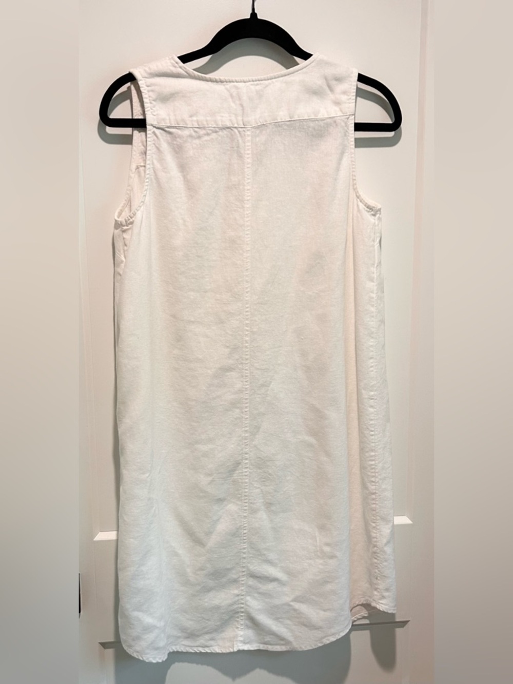 GAP Embroidered Cotton Shift Dress Boho Floral Sleeveless Summer S - Picture 6 of 6